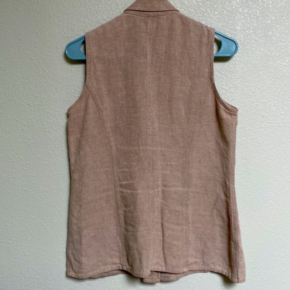 Breeches Beige Riding Vest Size 8 - Picture 2 of 7